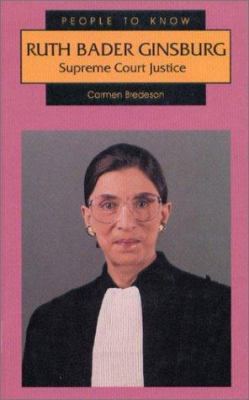 Ruth Bader Ginsburg: Supreme Court Justice 0894906216 Book Cover