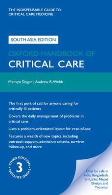 OXFORD HANDBOOK OF CRITICAL CARE 3/ED 0199581037 Book Cover