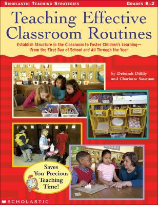 Teaching Effective Classroom Routines: Establis... B00B1H9R8M Book Cover