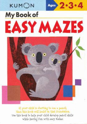 Kumon Easy Mazes 1933241241 Book Cover