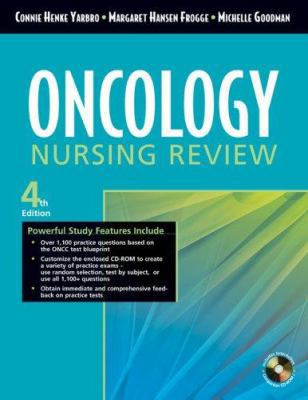 Oncology Nursing Review [With CDROM] 0763750301 Book Cover