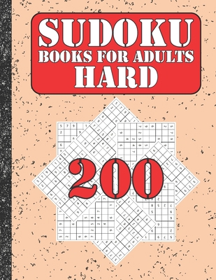 Sudoku books for adults hard: 200 Sudokus from ... B086PT93GD Book Cover