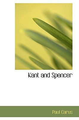 Kant and Spencer 1110861982 Book Cover