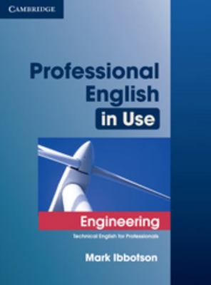 Professional English in Use Engineering with An... 0521734886 Book Cover