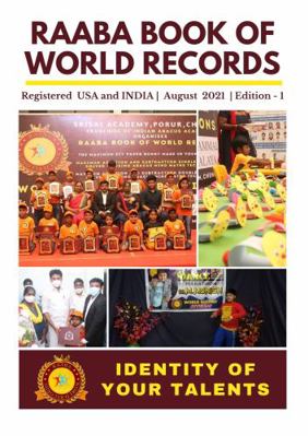 Paperback Raaba Book of World Records : Printed Edition Book