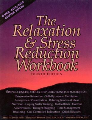 The Relaxation & Stress Reduction Workbook, Fou... B0040IG0NE Book Cover
