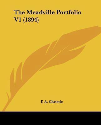 The Meadville Portfolio V1 (1894) 1120902886 Book Cover