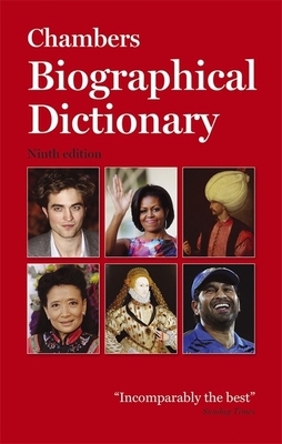 Chambers Biographical Dictionary Paperback 0550106413 Book Cover