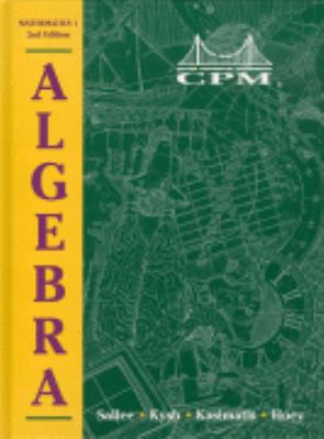College Preparatory Mathematics 1: Algebra 1 Ve... 1885145691 Book Cover