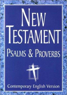 New Testament Psalms and Proverbs-Cev-Giant Print [Large Print] 1585162388 Book Cover