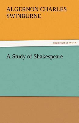 A Study of Shakespeare 3842481322 Book Cover