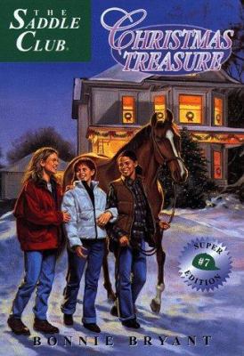 Christmas Treasure (Saddle Club Super #7) 0553486365 Book Cover