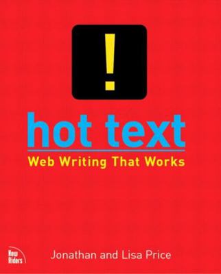 Hot Text Web Writing That Works 0735711518 Book Cover