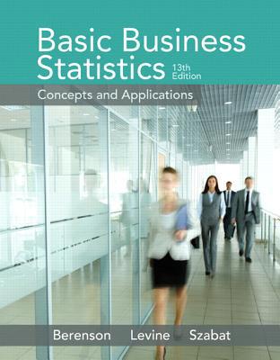 Basic Business Statistics 0321870026 Book Cover