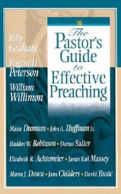 The Pastor's Guide to Effective Preaching 0834120313 Book Cover