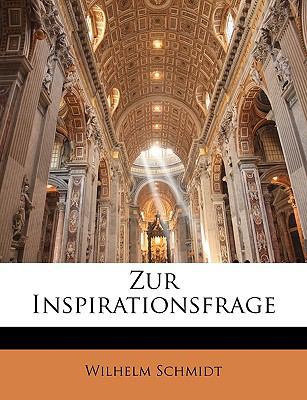 Zur Inspirationsfrage [German] 114791639X Book Cover