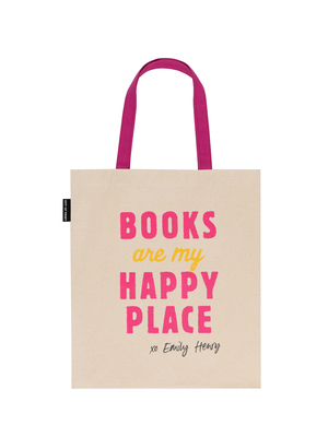 Emily Henry: Happy Place Tote Bag 0593779398 Book Cover