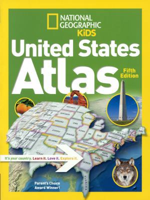 National Geographic Kids United States Atlas 0606399232 Book Cover