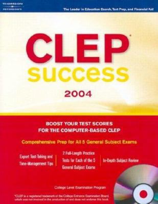 Clep Success 2004 0768912008 Book Cover