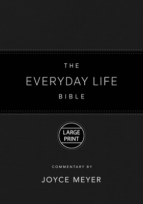 The Everyday Life Bible Large Print Black Leath... [Large Print] 1546041702 Book Cover