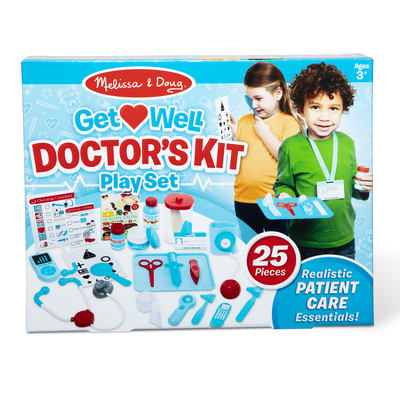 Product Bundle Get Well Doctor's Kit Play Set Book