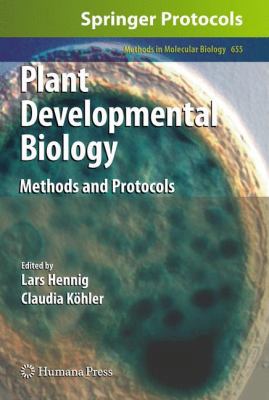Plant Developmental Biology: Methods and Protocols 1607617641 Book Cover