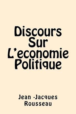 Discours Sur L'economie Politique [Spanish] 1542871530 Book Cover