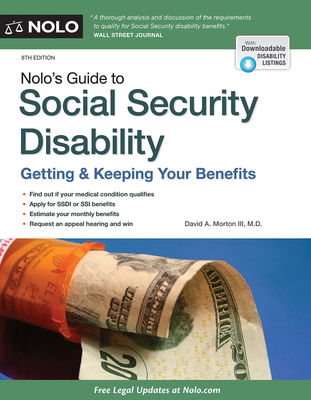 Nolo's Guide to Social Security Disability: Get... 1413322239 Book Cover