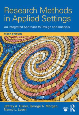 Research Methods in Applied Settings: An Integr... 113885297X Book Cover