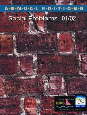 Annual Editions: Social Problems 01/02 007243323X Book Cover