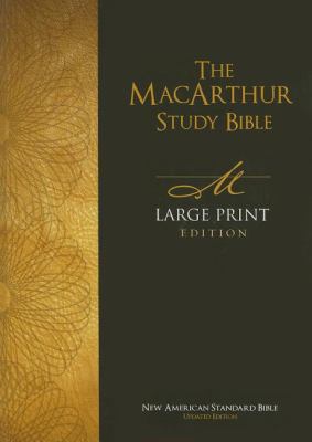 MacArthur Study Bible-NASB-Large Print [Large Print] 0718020057 Book Cover