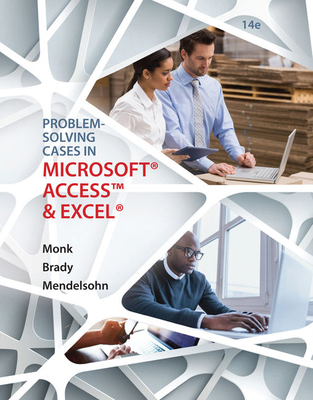Problem Solving Cases in Microsoft Access and E... 1305868625 Book Cover