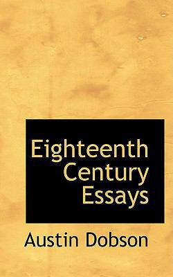 Eighteenth Century Essays 1103588621 Book Cover