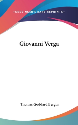 Giovanni Verga 1436687209 Book Cover