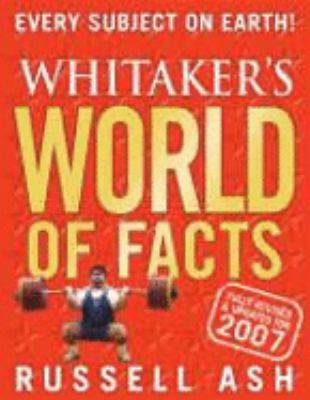 Whitaker's World of Facts 0713678666 Book Cover