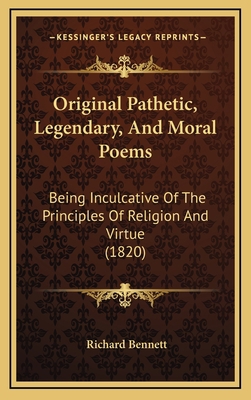 Original Pathetic, Legendary, And Moral Poems: ... 1166223086 Book Cover