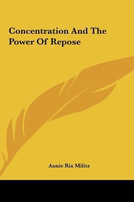 Concentration and the Power of Repose 1161512551 Book Cover