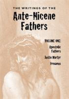 The Writings of the Ante-Nicene Fathers, Volume... 1933993448 Book Cover