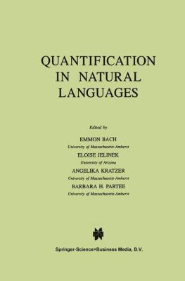 Quantification in Natural Languages 079233129X Book Cover