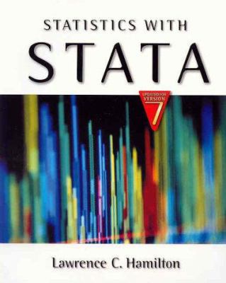 Statistics with Stata (Updated for Version 7) 0534396542 Book Cover