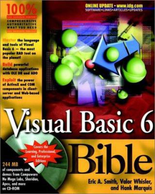 Visual Basic 6 Bible 0764532278 Book Cover