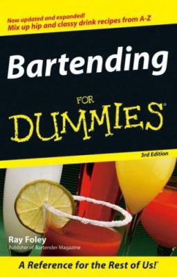 Bartending for Dummies 047005056X Book Cover