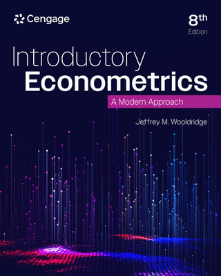 Introductory Econometrics: A Modern Approach 0357900162 Book Cover