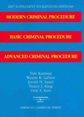 Modern Criminal Procedure, Basic Criminal Proce... 0314179917 Book Cover