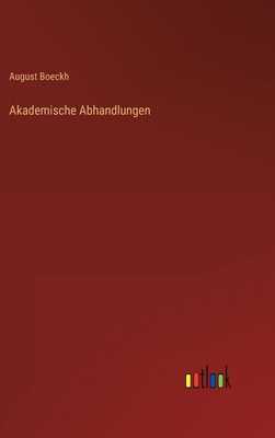 Akademische Abhandlungen [German] 3368219952 Book Cover