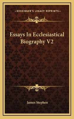 Essays in Ecclesiastical Biography V2 1163413852 Book Cover