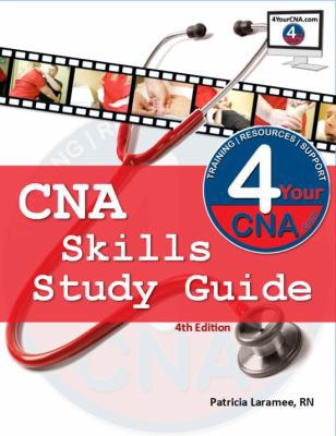 Spiral-bound CNA Skills Study Guide Book