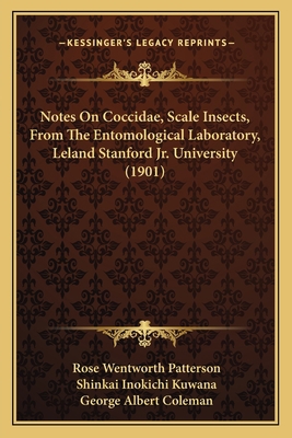 Notes On Coccidae, Scale Insects, From The Ento... 1166925862 Book Cover