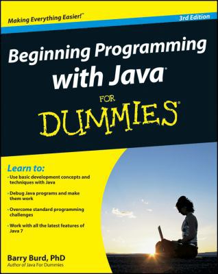 Beginning Programming with Java for Dummies 0470371749 Book Cover