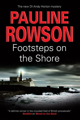 Footsteps on the Shore (An Andy Horton Marine M... [Large Print] 0727899813 Book Cover